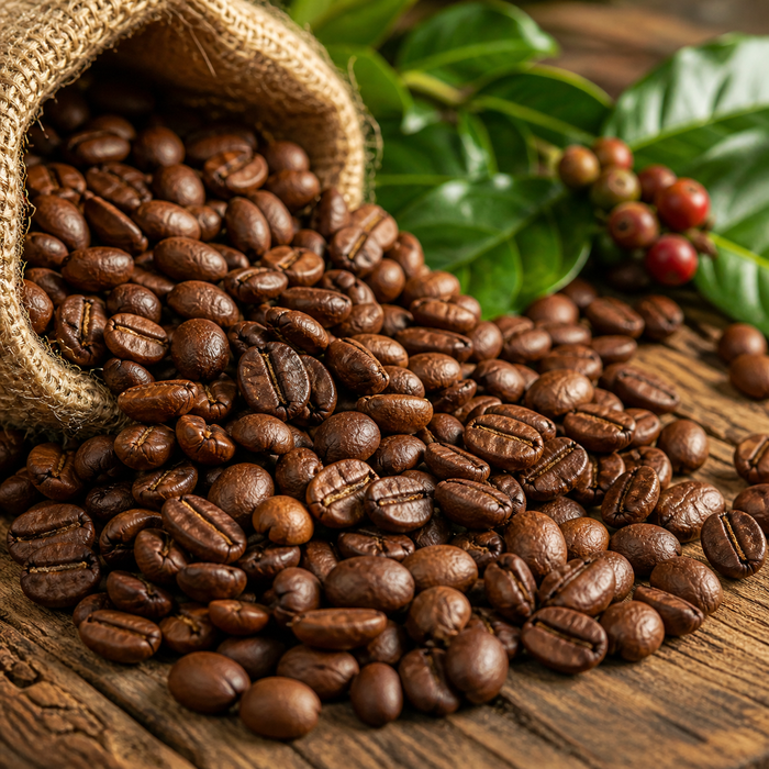 Arabica coffee beans